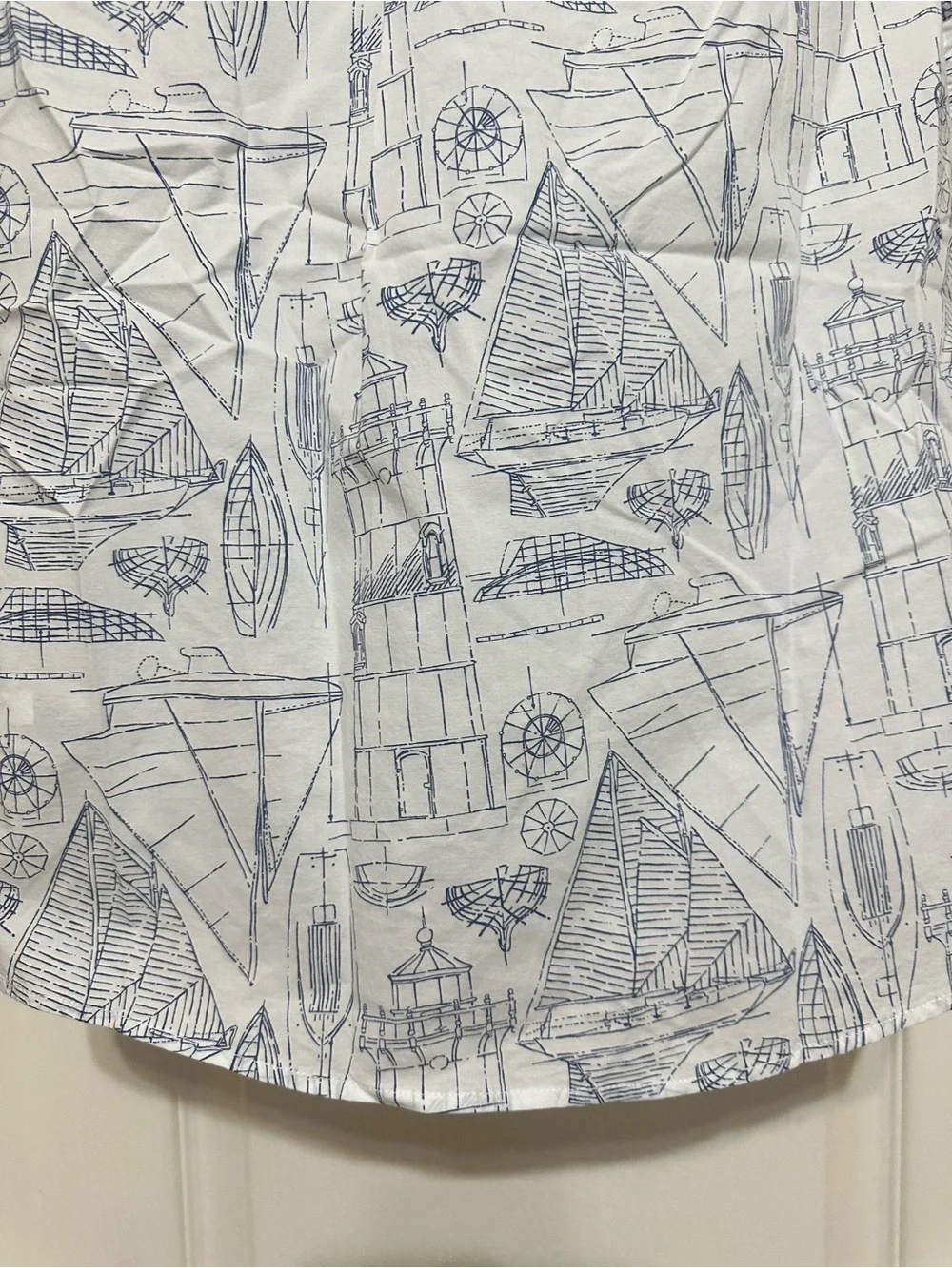 Boys Vineyard Vines L Nautical Button Shirt